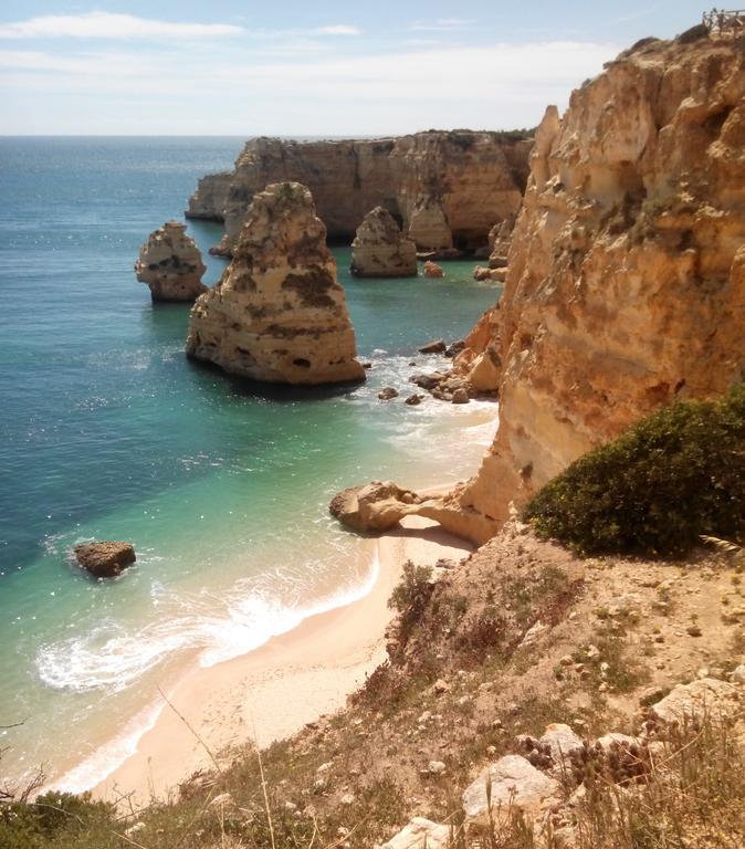 Centeanes Beach Apartment Carvoeiro (Lagoa) Exterior foto